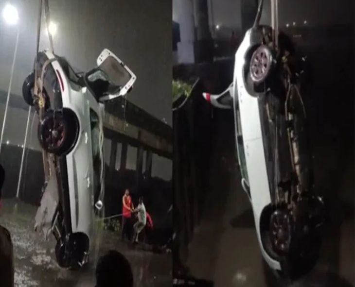 Google Maps Error Leads Woman’s Car Into Ditch Near Mumbai
