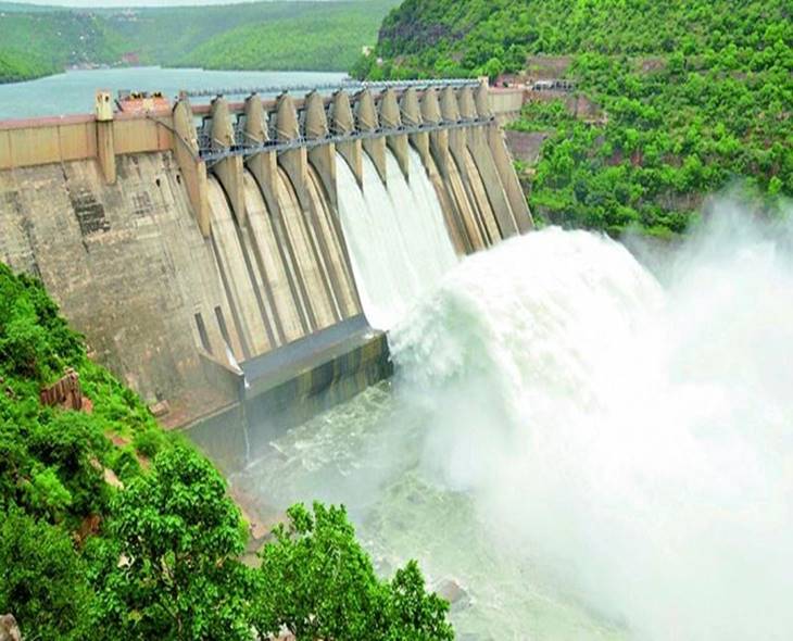 AP: Srisailam Reservoir Water Level Rises To 881 Feet