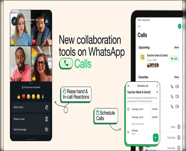 WhatsApp Introduces Scheduled Calls With Reminders And New In-Call