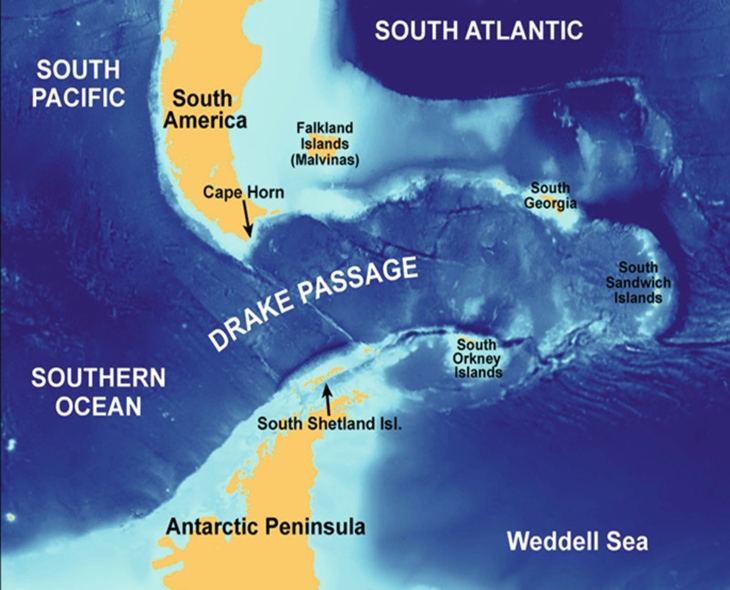 Strong Earthquake Hits South America’s Drake Passage