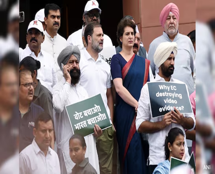 Priyanka Gandhi, Allies Join Rahul Gandhi In Bihar March