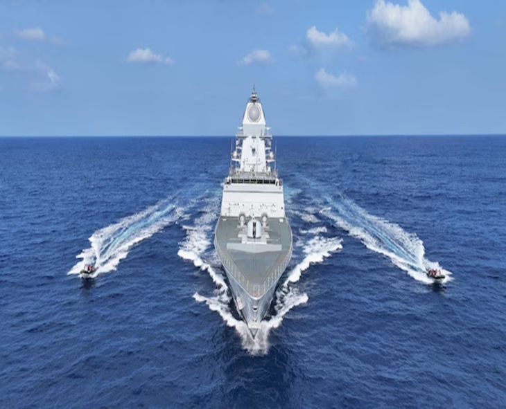 Navy Expands Eastern Fleet With INS Udaygiri, Himgiri Warships