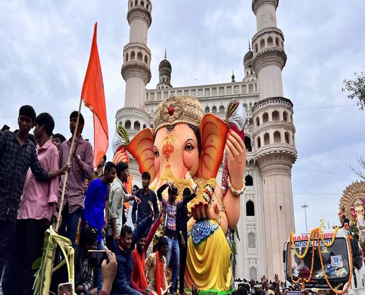 Festive Spirit High In HYD As Ganesh Idols Are Installed
