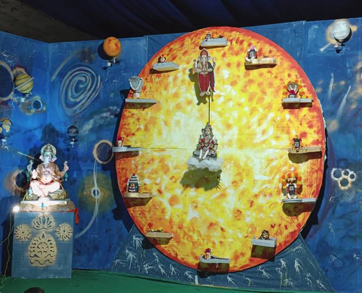 Jyotirlinga-Ganesh Mandapam Shines Bright In TG’s Gadwal