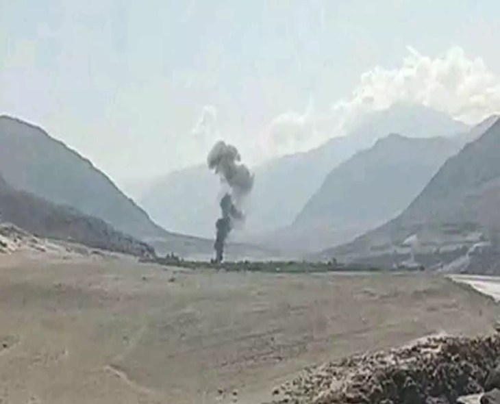 Pakistan Army Chopper Crashes In Baltistan