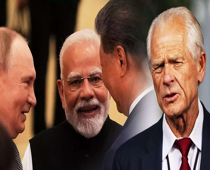 Navarro Criticizes PM Modi’s Unity With Xi, Putin