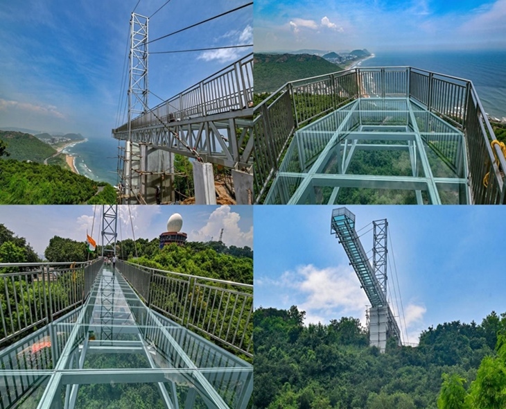 India’s Longest Glass Bridge Ready In Visakhapatnam