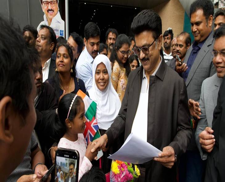 Tamil Naidu CM Stalin Arrives In UK After Germany