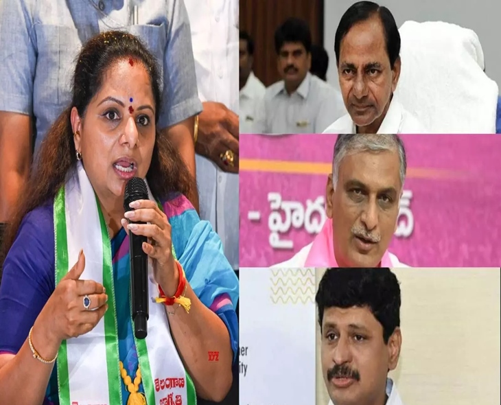 BRS MLA Harish Rao Is Like A Kattappa: Kavitha