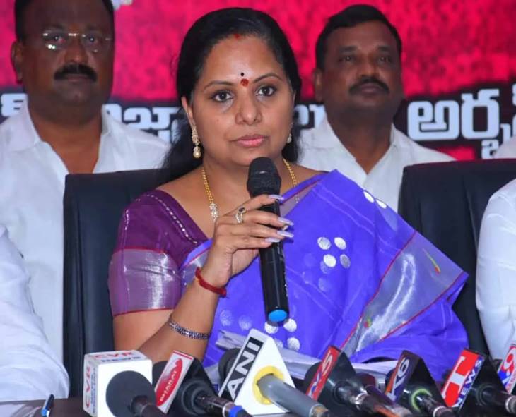 K Kavitha Alleges Conspiracy Within BRS, After Party Suspension