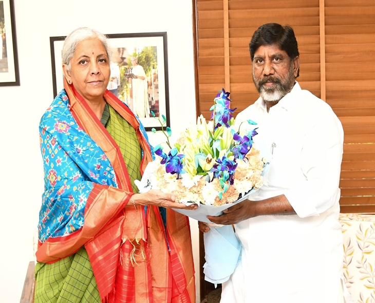 TG DCM Meets FM Nirmala Sitharaman Over Flood Damage