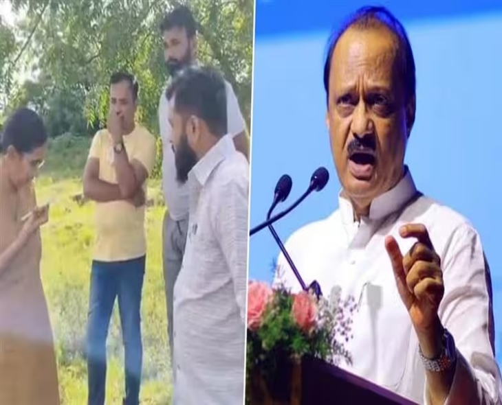 Maha DCM Ajit Pawar Breaks Silence Over IPS Officer Anjana Conflict