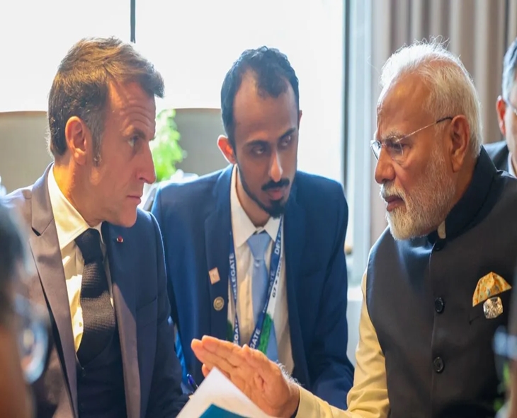 PM Modi, President Macron Discuss To Resolve Ukraine War