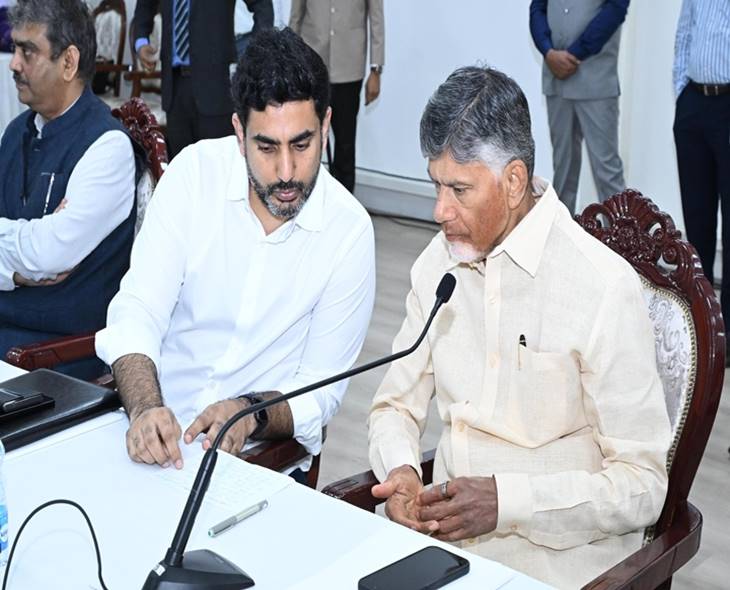 Lokesh To Meet TDP MPs Ahead Of Vice-Presidential Polls