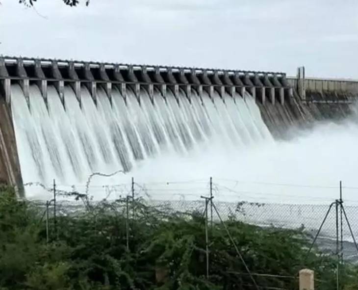 Flood Alert: 14 Gates Lifted At Nagarjunasagar Dam