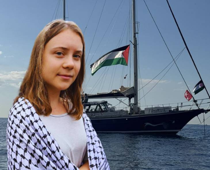BREAKING: Drone Attack Hits Ship Carrying Greta Thunberg