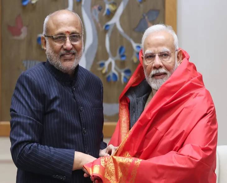 CP Radhakrishnan Elected As India’s New Vice President