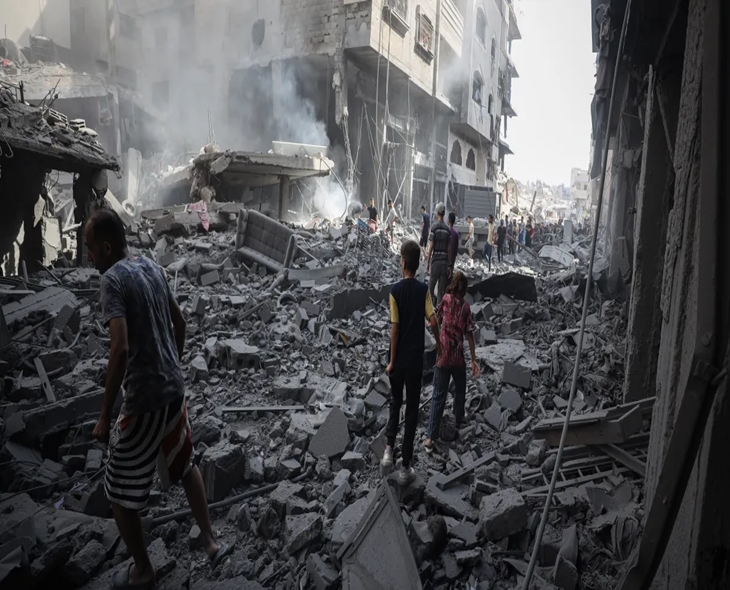 Israeli Strikes Intensify In Gaza, 50 Palestinians Killed