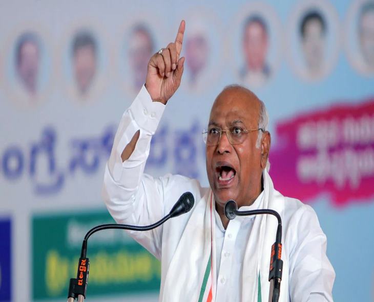 Kharge Criticises PM Modi’s Short Visit To Manipur
