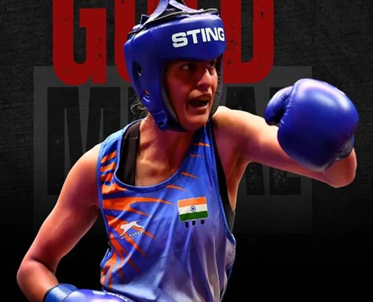 Jasmine Wins India’s 1st Gold At World Boxing Championship