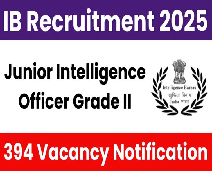 Apply Now: IB JIO Recruitment To End Today For 394 Posts