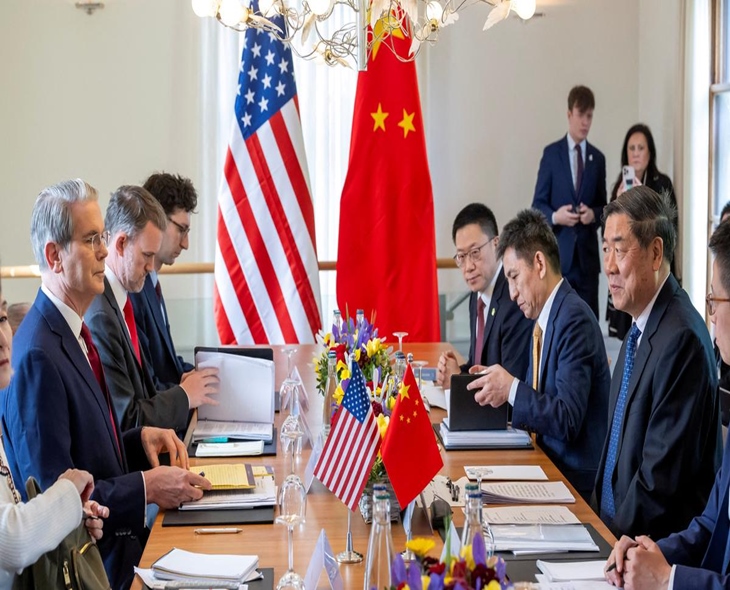 The US And China Hold Key Trade Talks In Madrid