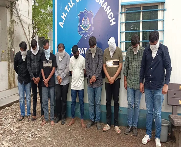 Surat Police Busts Sex Racket Involving 13 Thai Women At Luxury Hotel