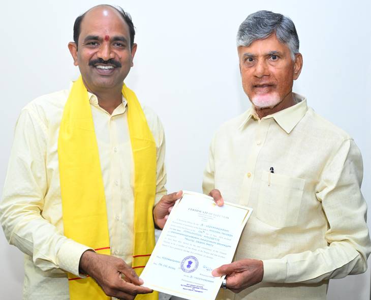 TDP MP Kalisetty Secures 4th Rank Over Performance