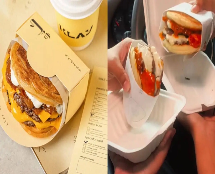 Dubai’s Viral Paratha Burger Lands In Hyderabad