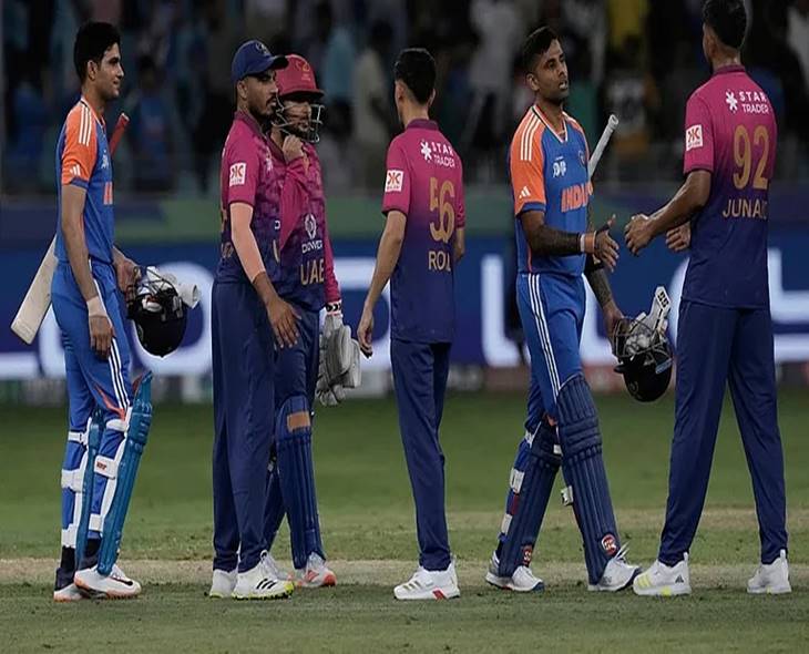 India Seals Super 4 Berth After UAE Defeats Oman