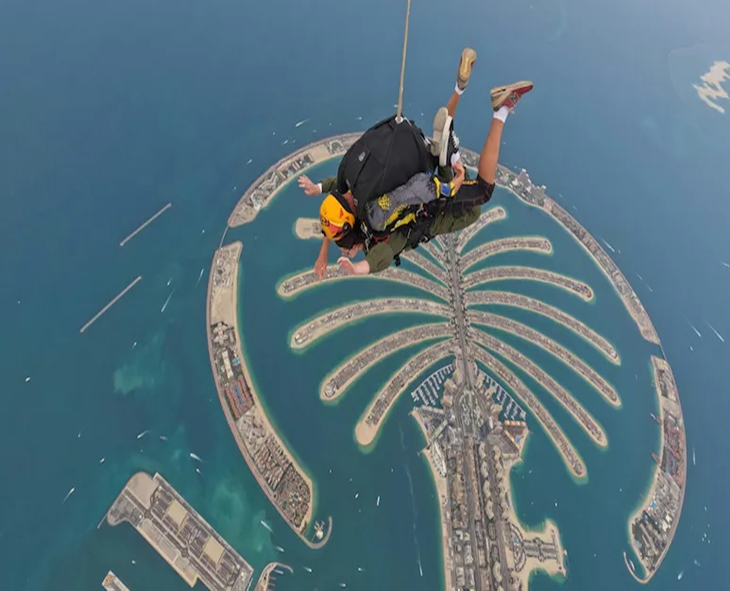 71-Year-Old Kerala Woman Goes Viral For Skydiving In Dubai