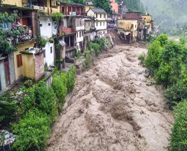 Severe Flooding In Uttarakhand Claims 7 Lives & 14 Missing