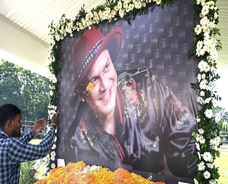 Assam Bids Emotional Farewell To Zubeen Garg