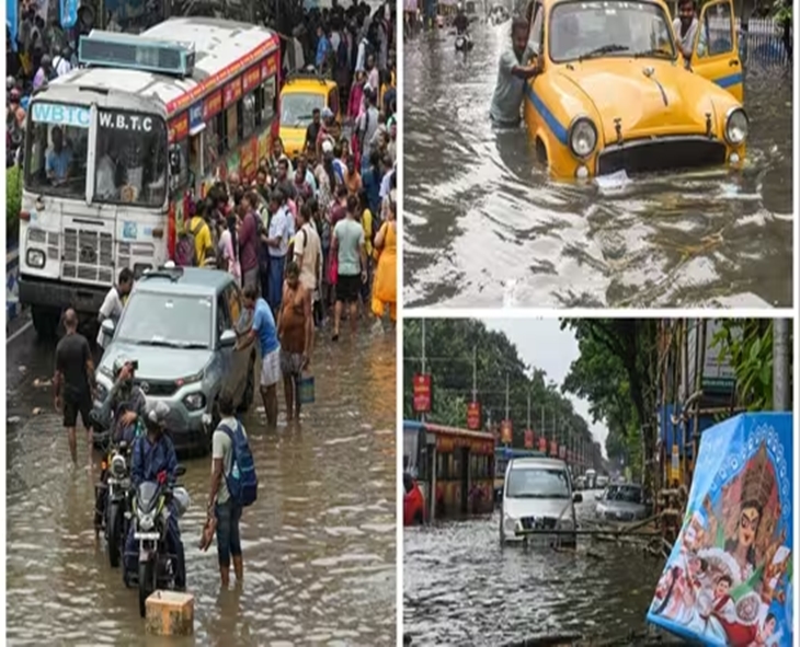 Kolkata Rain Triggers Political Clash: BJP Blames TMC