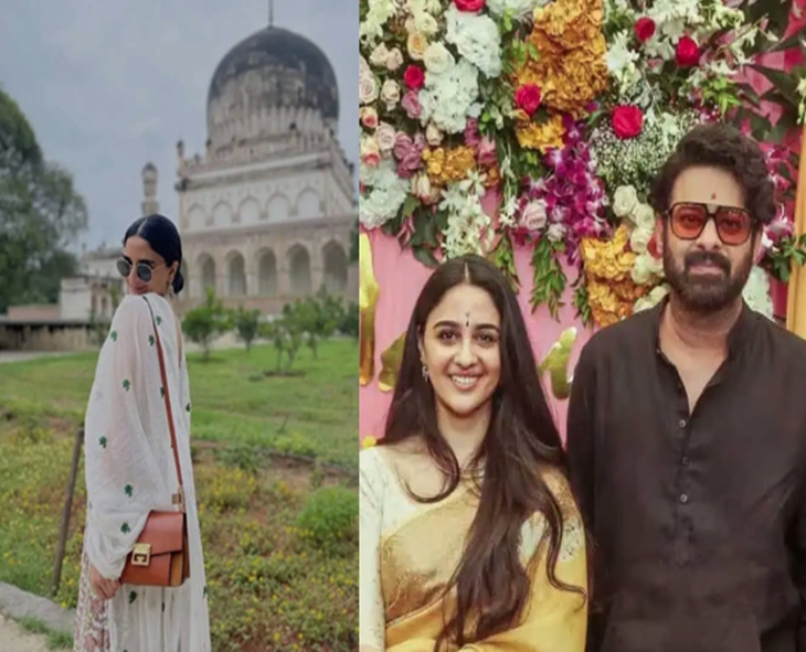 Prabhas’ Fauji Heroine Goes Viral At Hyderabad’s Qutub Shahi Tombs