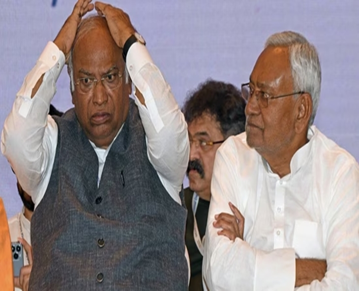 Kharge Calls Nitish Kumar A ‘Liability’, Slams BJP And EC