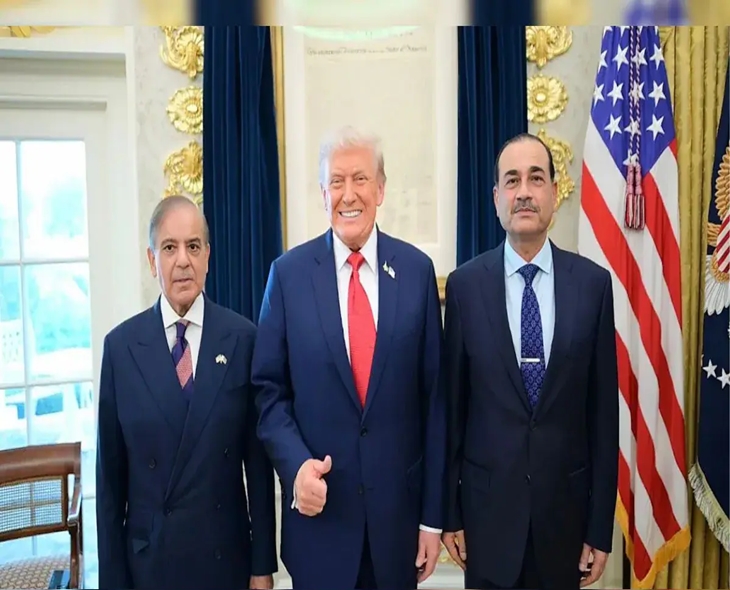 Trump Holds Talks With PM Shehbaz, Army Chief Munir