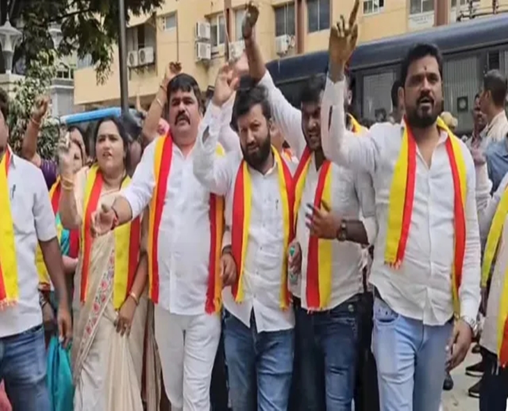 Bengaluru: 41 Arrested in Hindi Diwas Protest