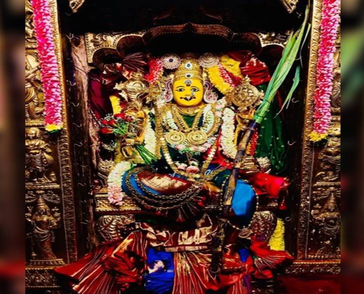 Goddess Durga Appears As ‘Tripurasundari’ At Indrakiladri