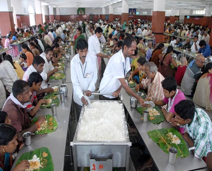 TTD Gears Up To Serve Food For 4 Lakh Devotees In Tirumala