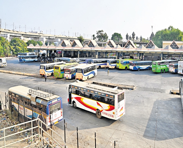 TGSRTC Bus Services Restart From MGBS