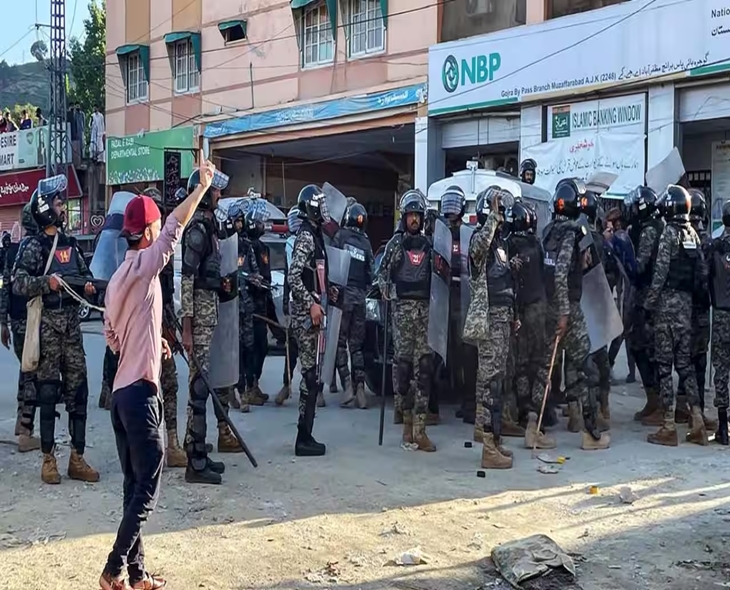Massive Protests Erupt Across PoK Today