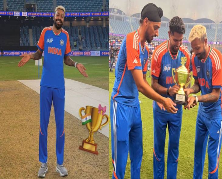 Hardik Pandya Recreates Trophy Moment Amid Controversy
