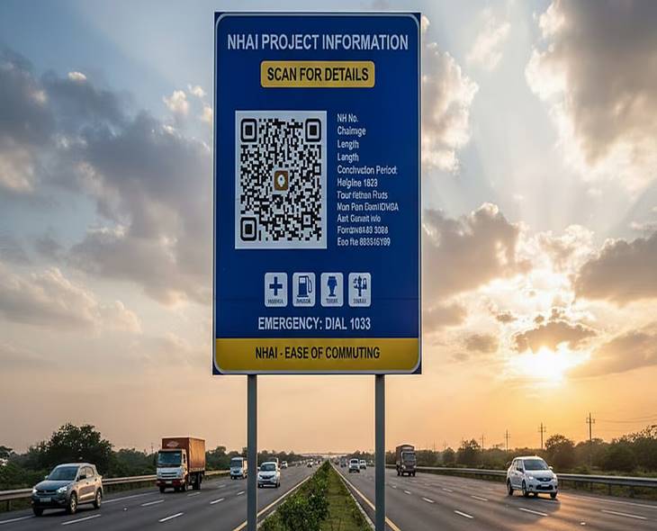 Scan For Safety: NHAI Introduces QR Codes On Highways