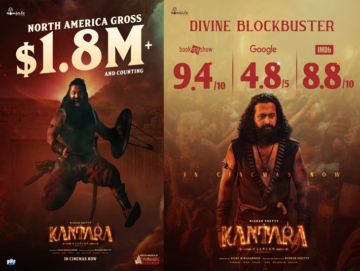 “Kantara Chapter 1” Nears $2M In North America