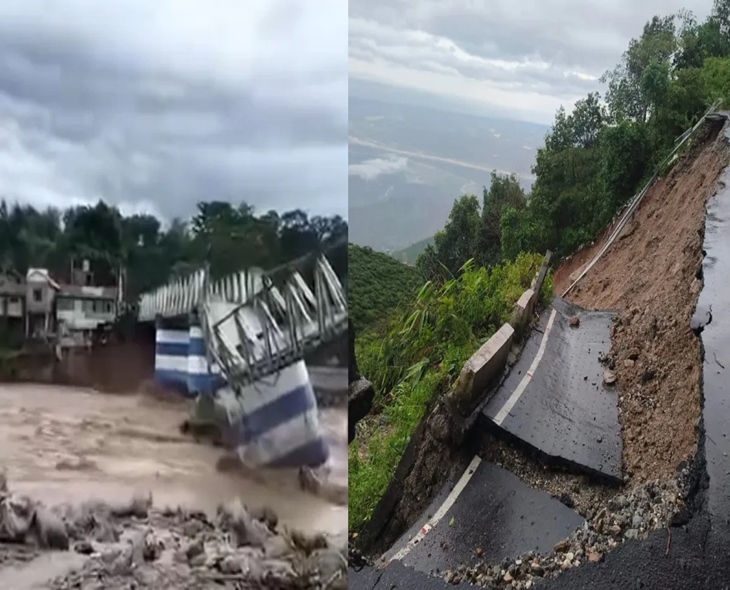 Rain & Landslides Kill Two, Cut Off Darjeeling Roads