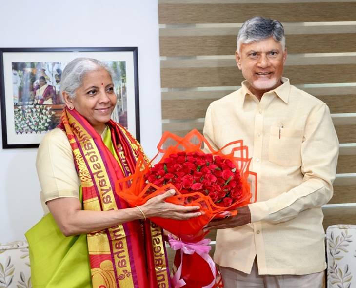 FM Sitharaman To Lay Foundation For 12 Bank HQs In Amaravati