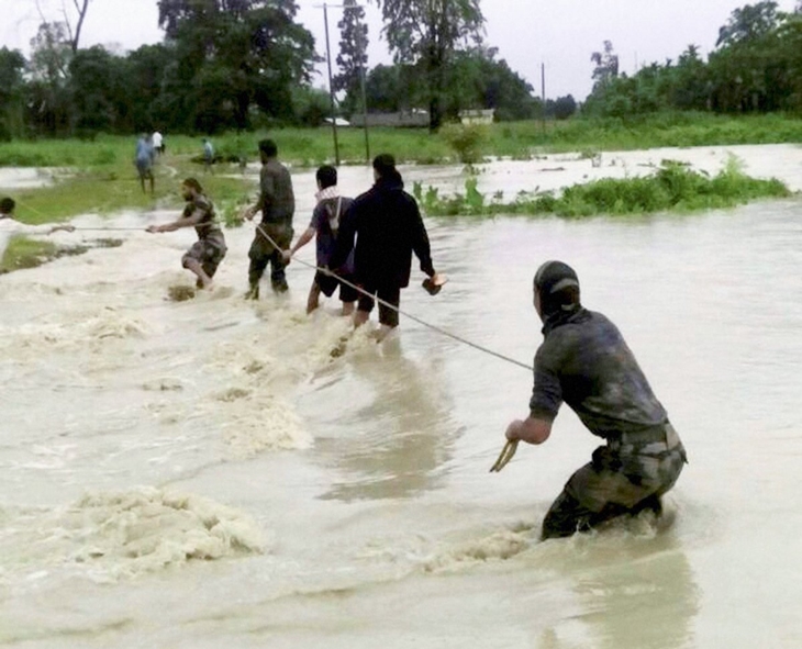 Indian Army Assists Bhutan In Flood Rescue