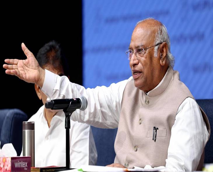 Kharge Condemns Shoe Attack On CJI Gavai