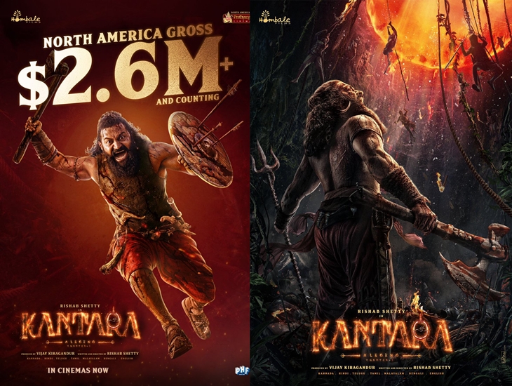 “Kantara Chapter 1” Crosses $2.6 Million At NA Box Office